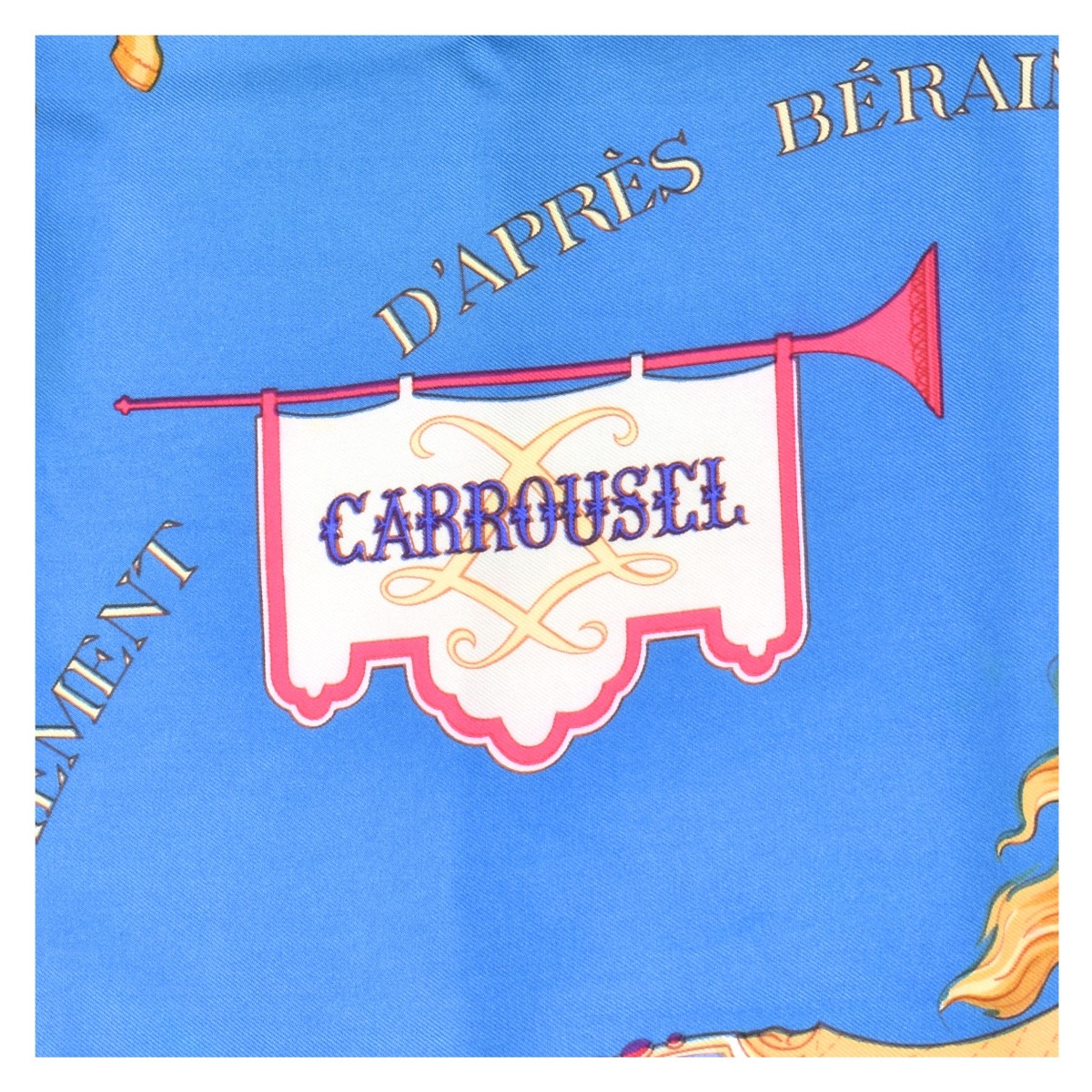 Vintage Hermès Carrousel Silk Scarf | Kodner Auctions
