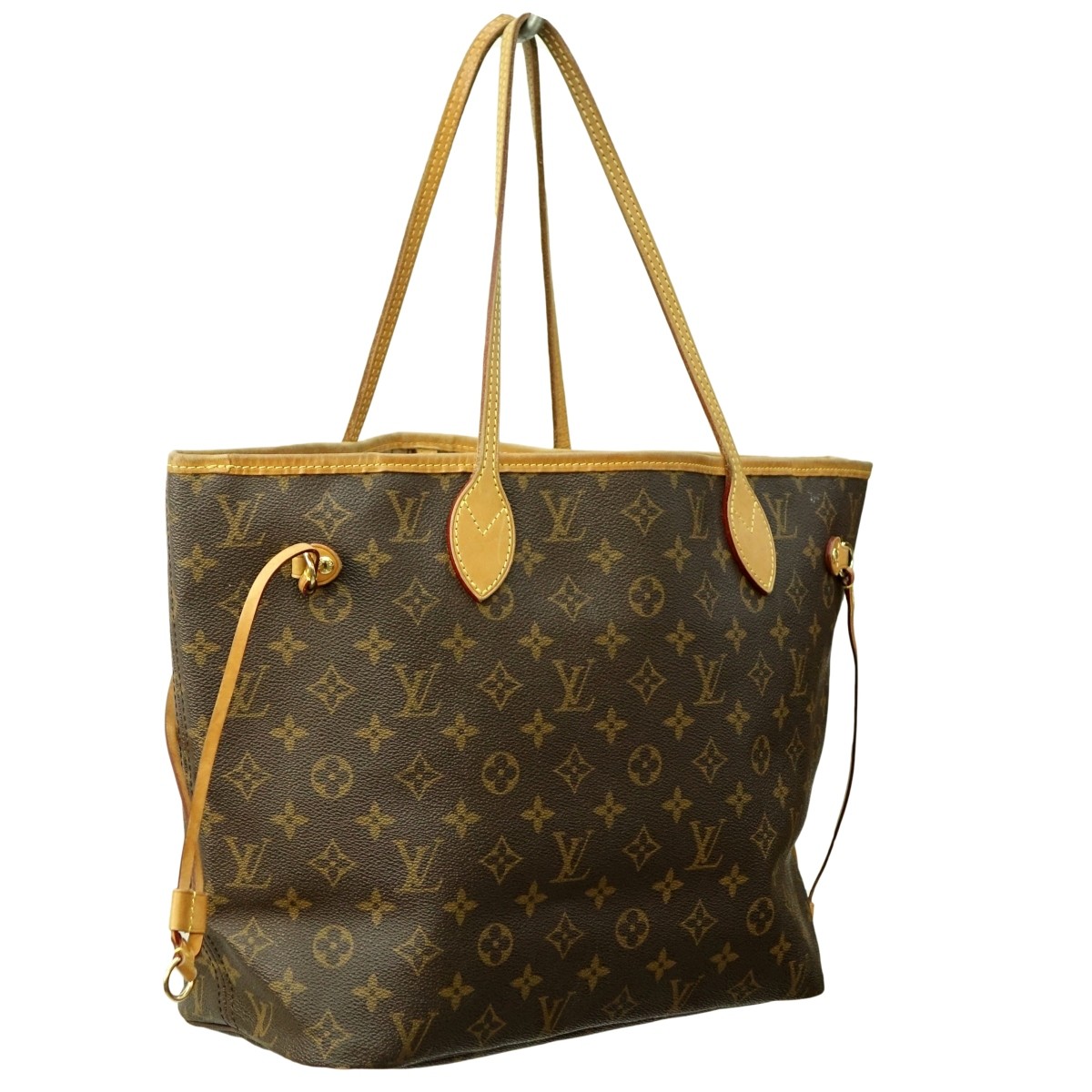 Louis Vuitton Brown Canvas Monogram Neverfull MM