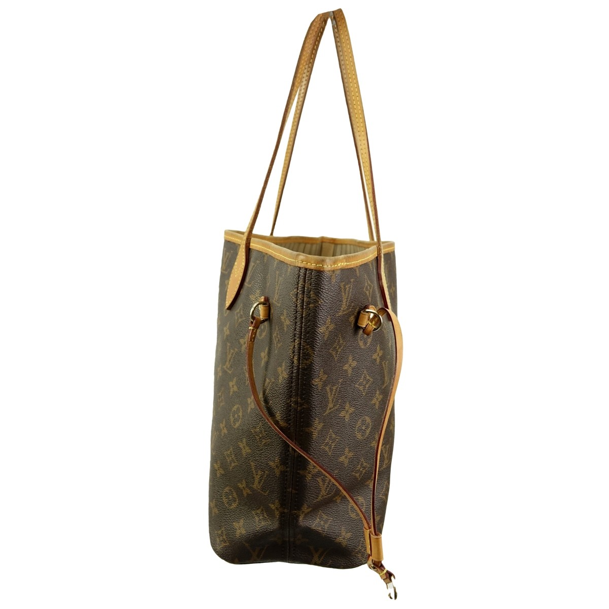 Louis Vuitton Brown Canvas Monogram Neverfull MM