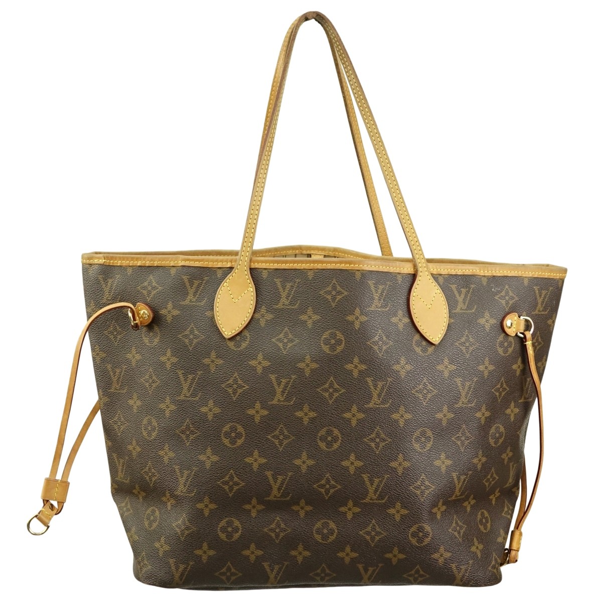 Louis Vuitton Brown Canvas Monogram Neverfull MM