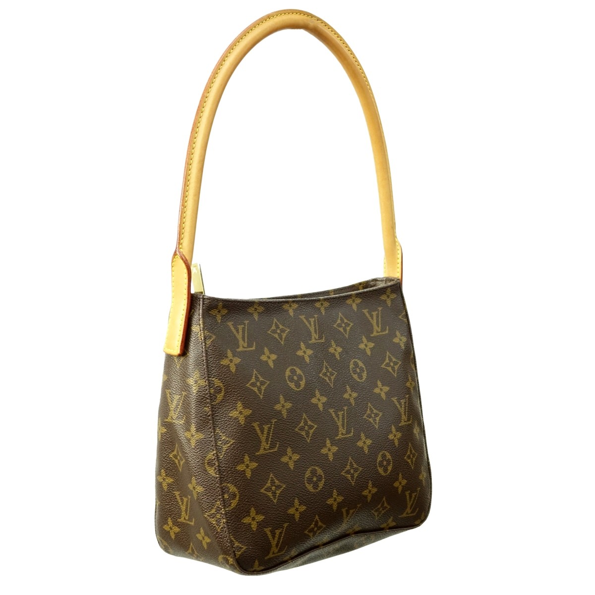 Louis Vuitton Brown Canvas Monogram Looping MM