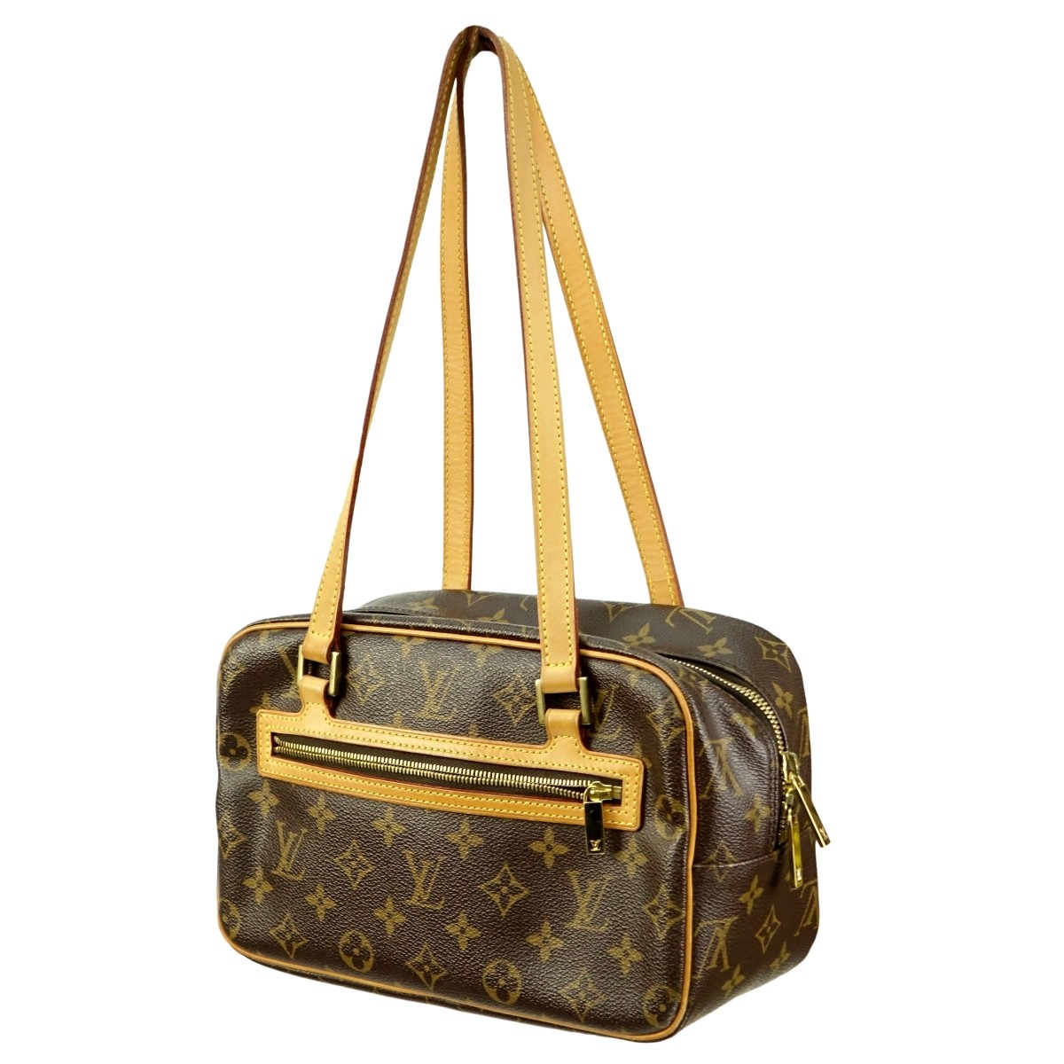 Louis Vuitton Brown Canvas Monogram Cite MM Bag