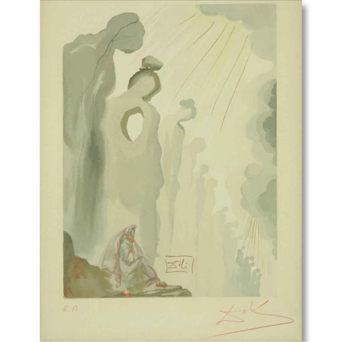 Salvador Dalí, Spanish (1904–1989) Color Litho