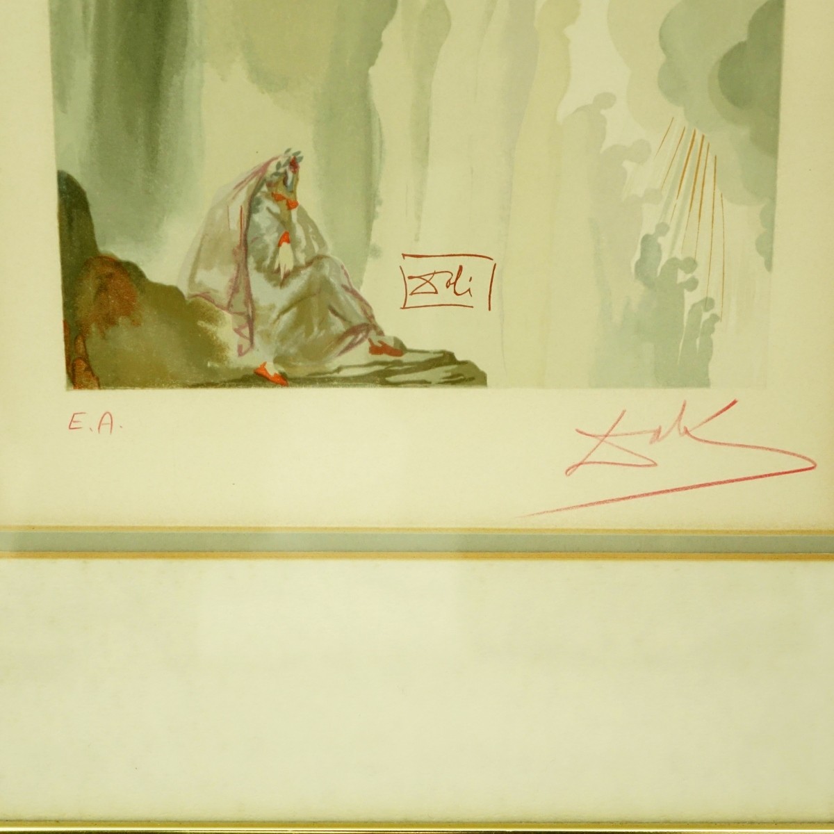 Salvador Dalí, Spanish (1904–1989) Color Litho