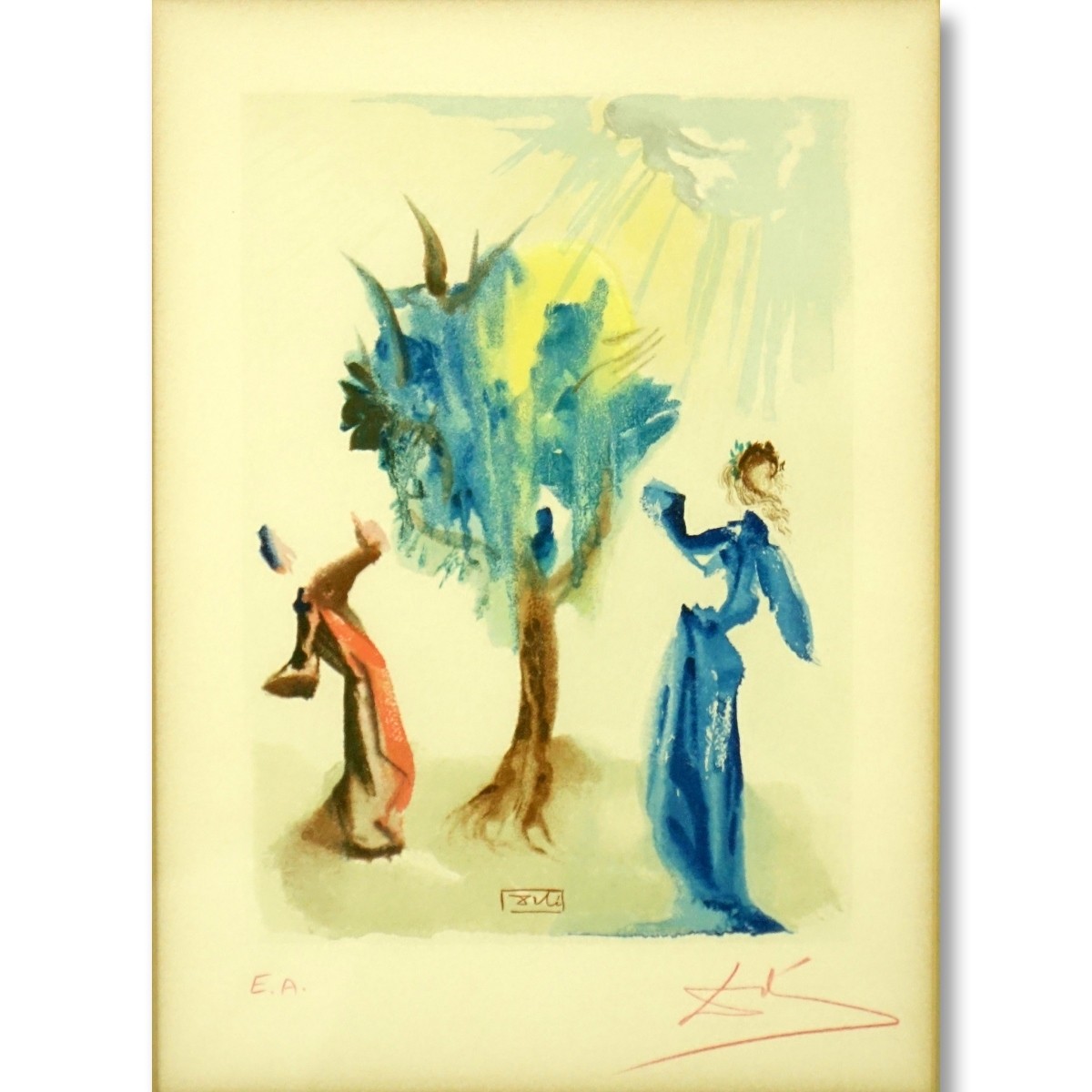 Salvador Dalí, Spanish (1904–1989) Color Litho