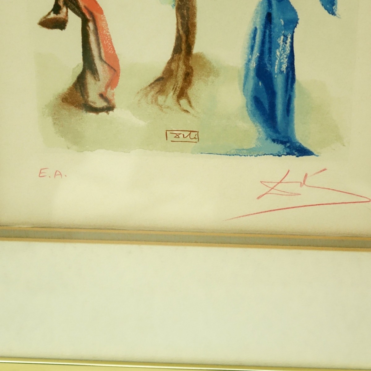 Salvador Dalí, Spanish (1904–1989) Color Litho