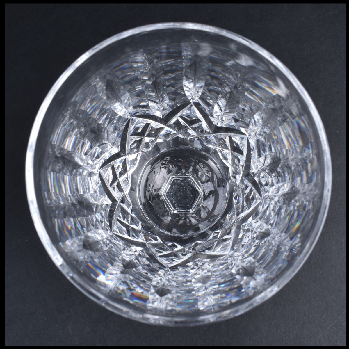 Eight (8) Waterford Crystal "Lismore" Claret Wine