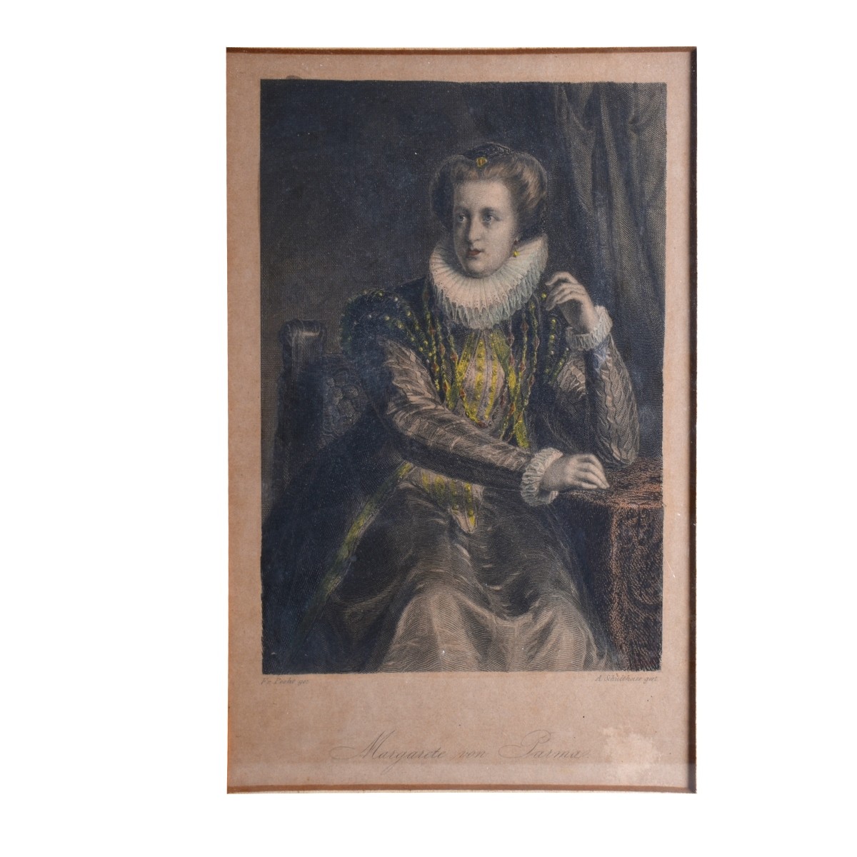 Four (4) Antique Color Lithographs