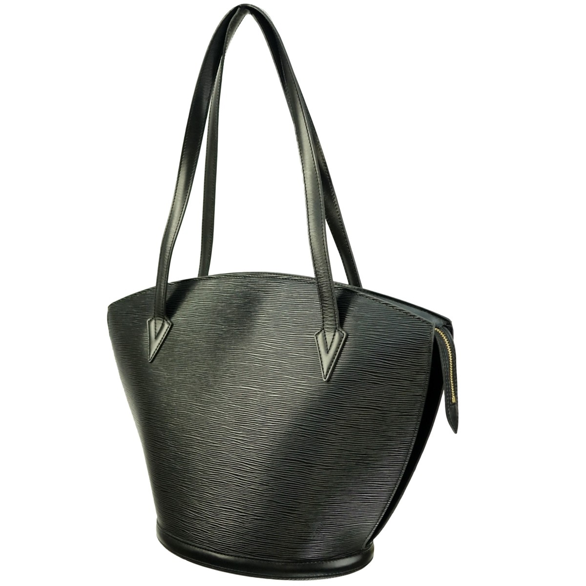 Louis Vuitton Black Epi St-Jacques Shopping Tote