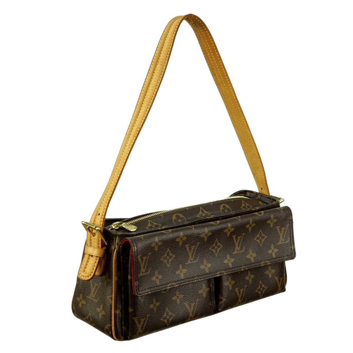 Louis Vuitton Brown Canvas Monogram Viva Cite MM