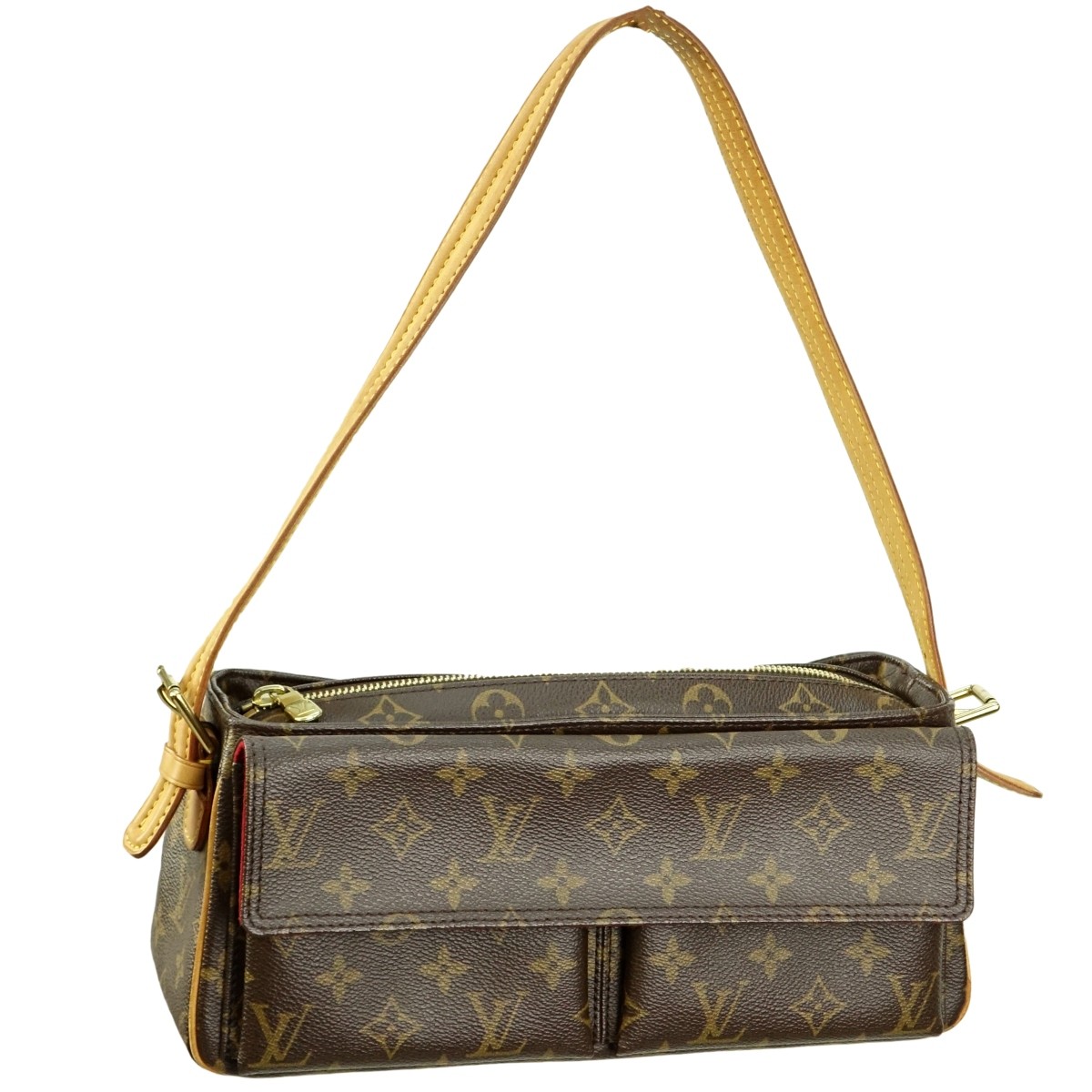 Louis Vuitton Brown Canvas Monogram Viva Cite MM