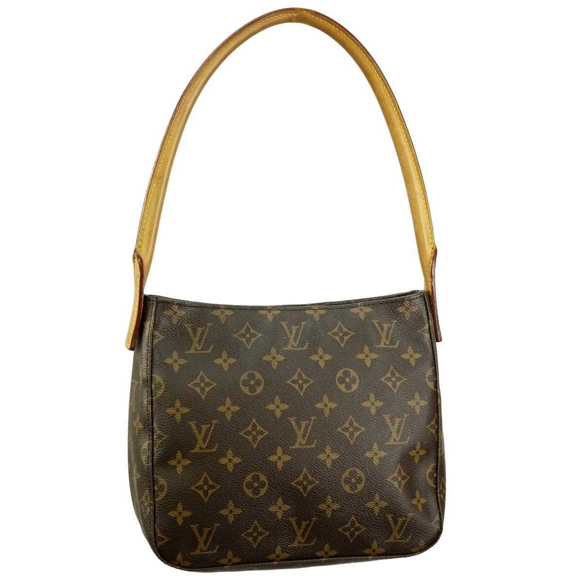 Louis Vuitton Brown Monogram Looping MM Bag