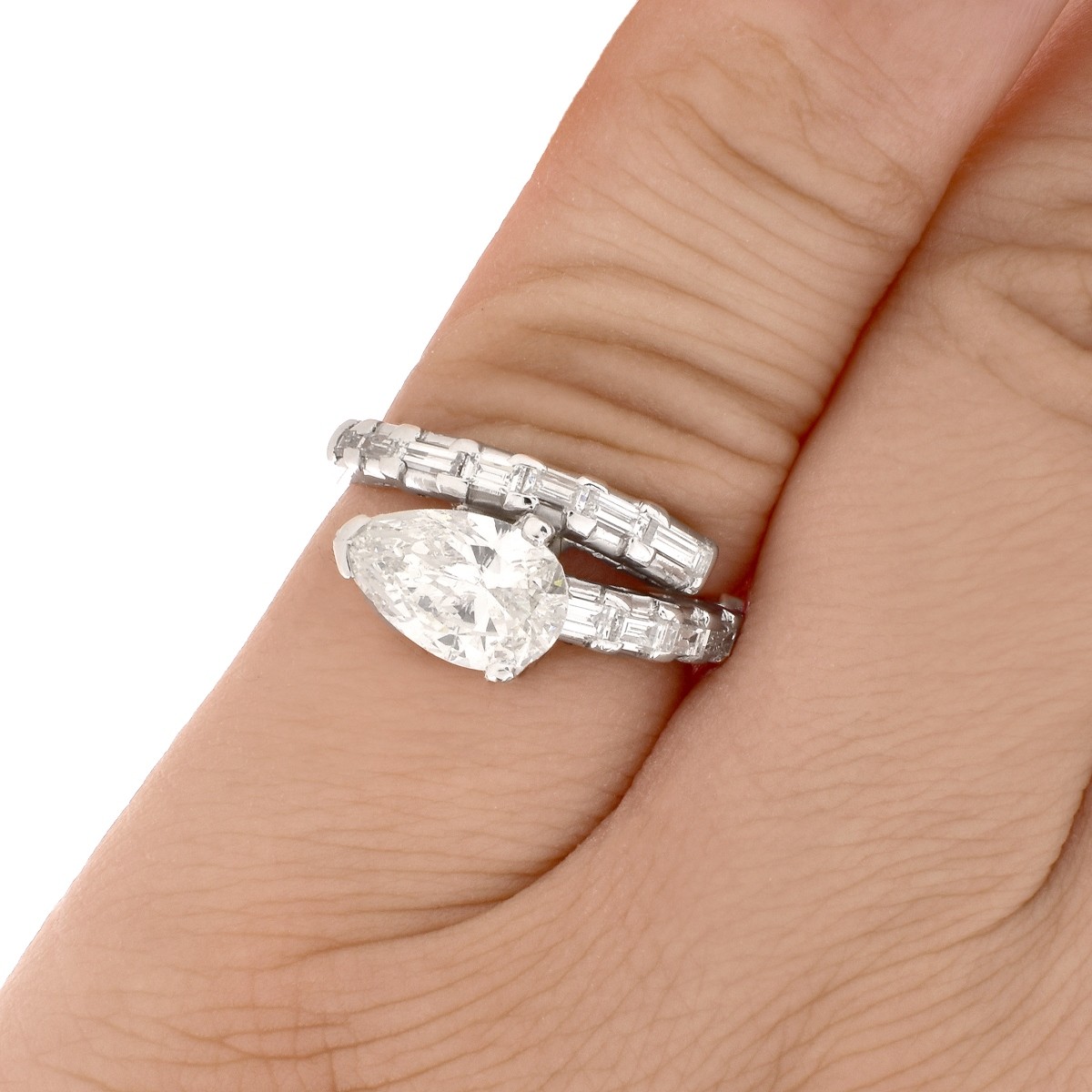 2.25ct Diamond and Platinum Ring