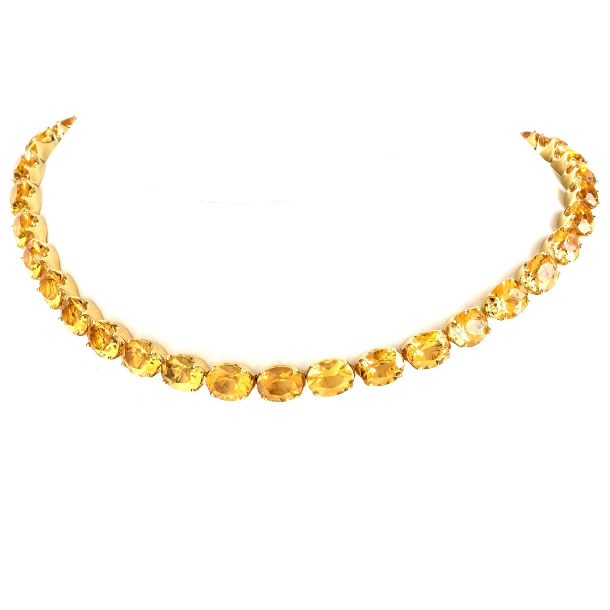 H. Stern Citrine and 18K Gold Necklace