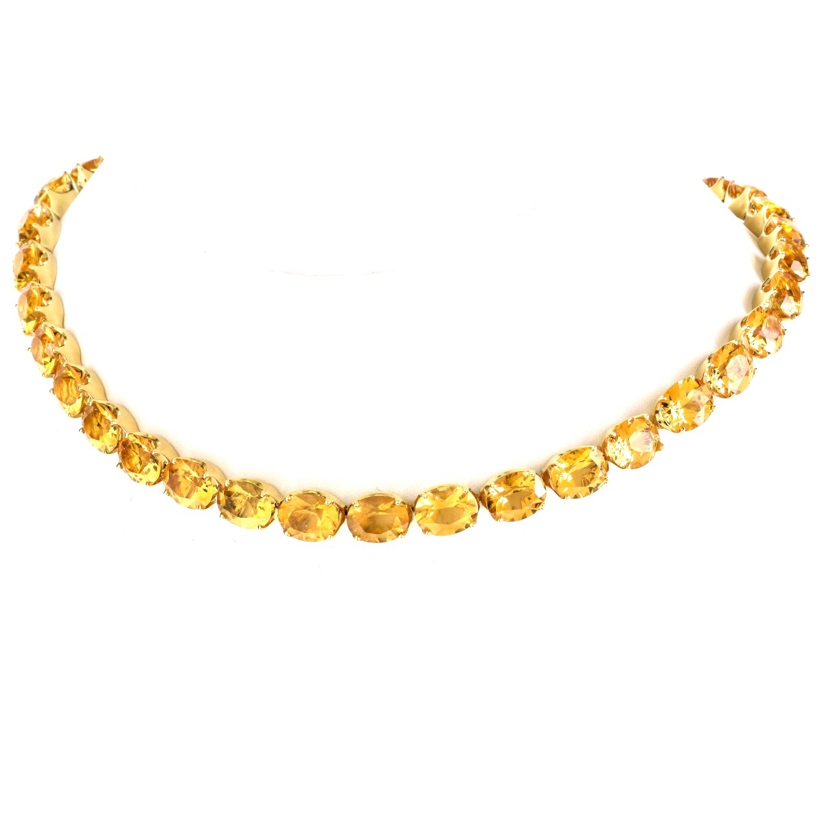 H. Stern Citrine and 18K Gold Necklace