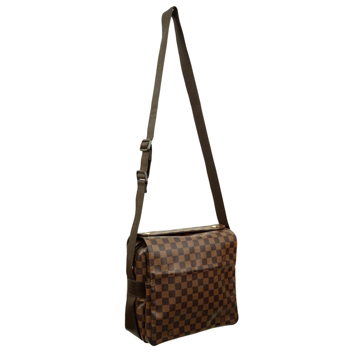 Louis Vuitton Brown Damier Ebene Naviglio Bag