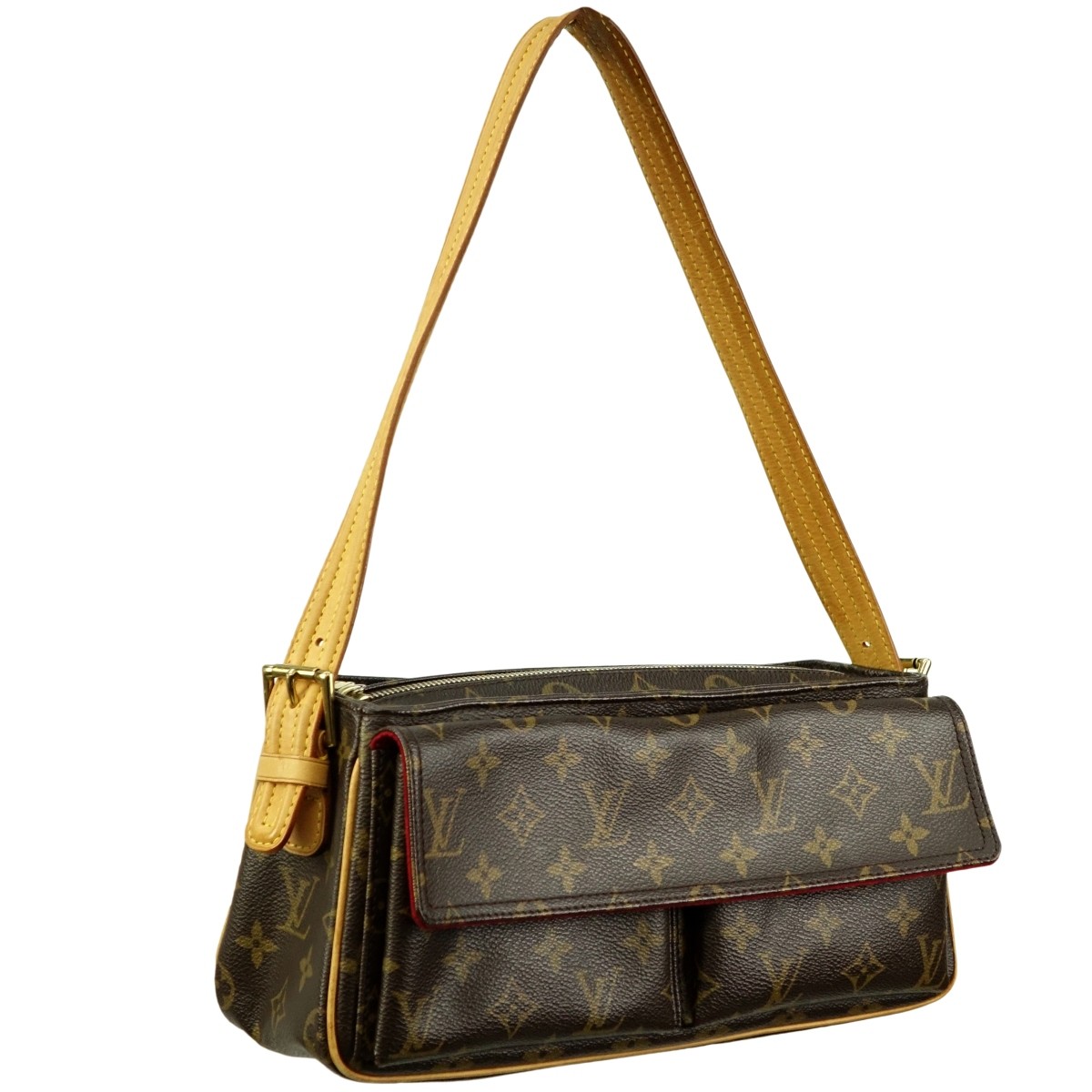 Louis Vuitton Brown Canvas Monogram Viva Cite MM