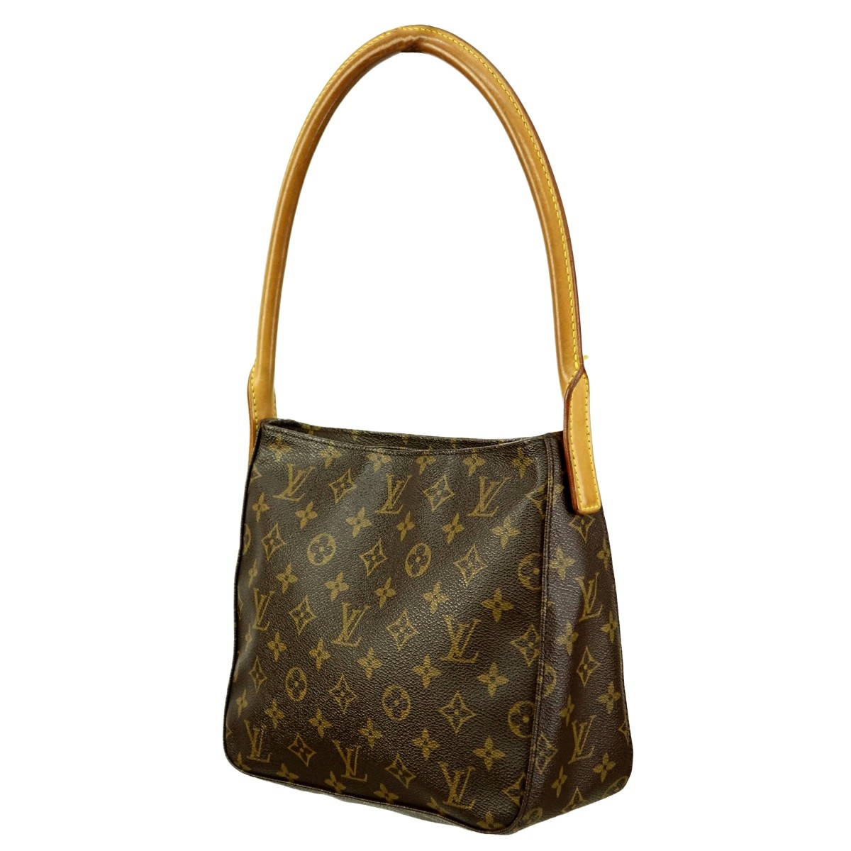 Louis Vuitton Brown Monogram Looping MM Bag
