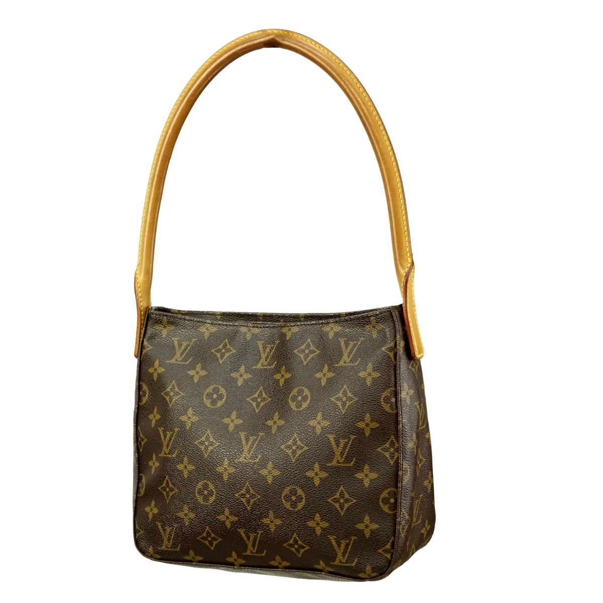 Louis Vuitton Brown Monogram Looping MM Bag