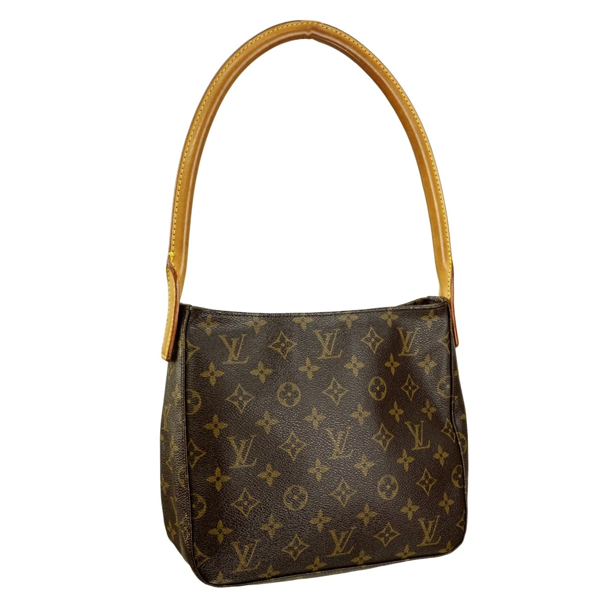 Louis Vuitton Brown Monogram Looping MM Bag