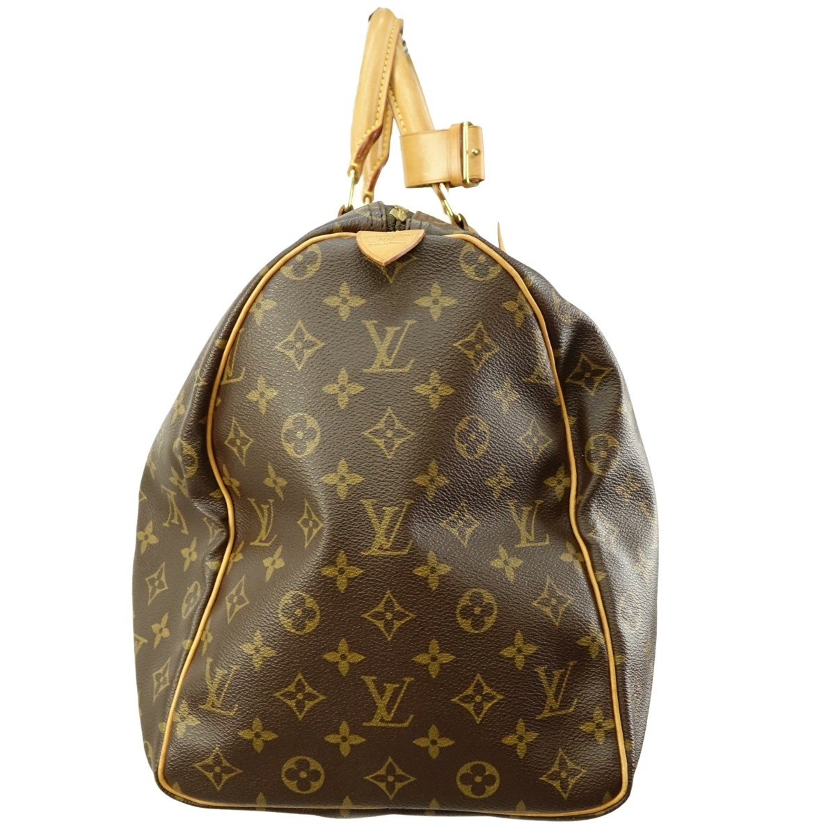 Louis Vuitton Brown Monogram Keepall 50 Travel Bag