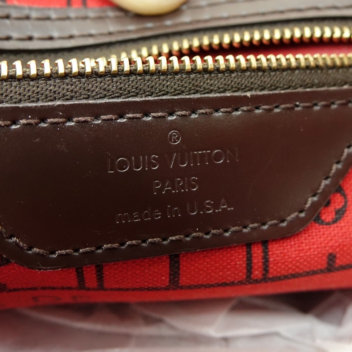 Louis Vuitton Damier Ebene Canvas Neverfull PM