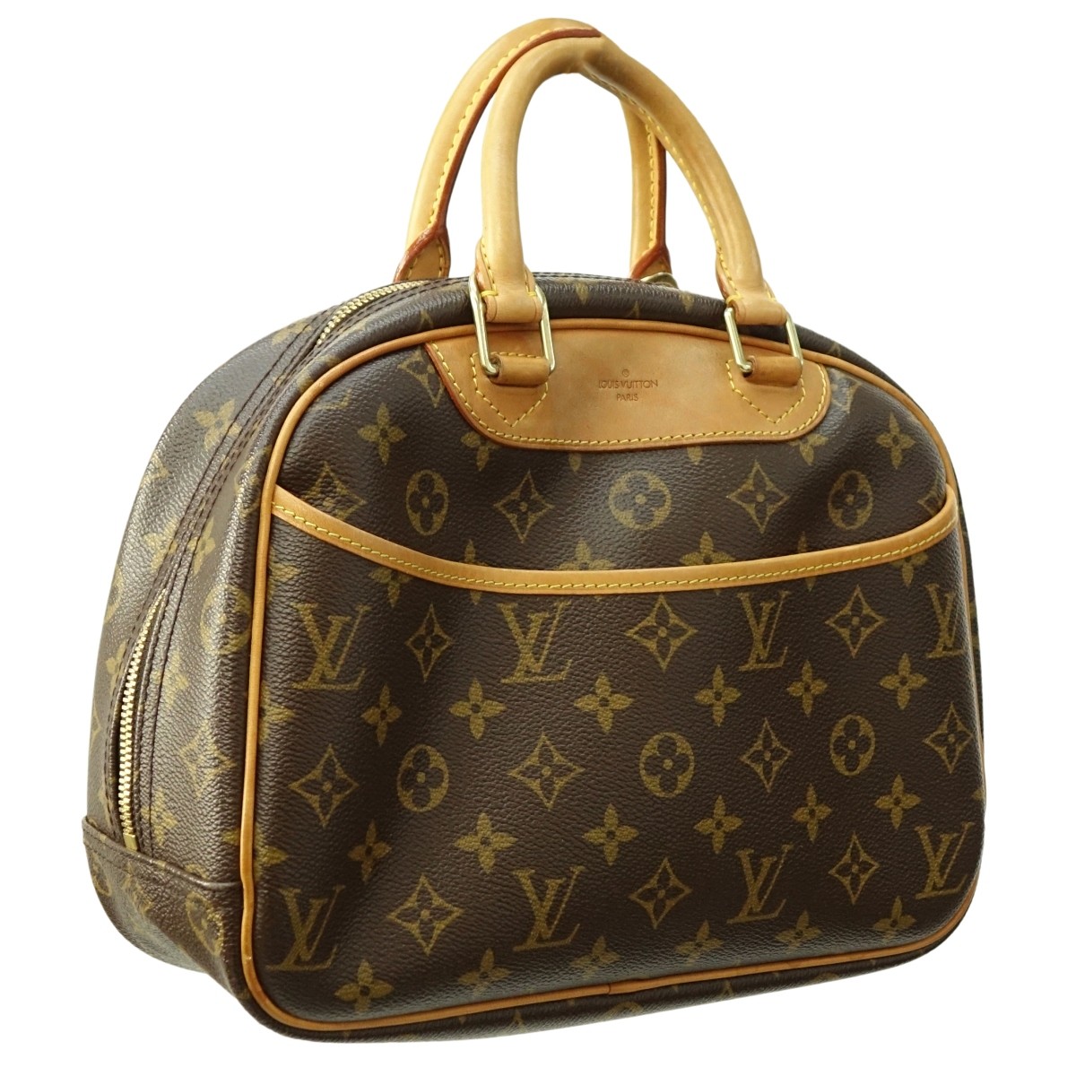 Louis Vuitton Brown Monogram Trouville Bag