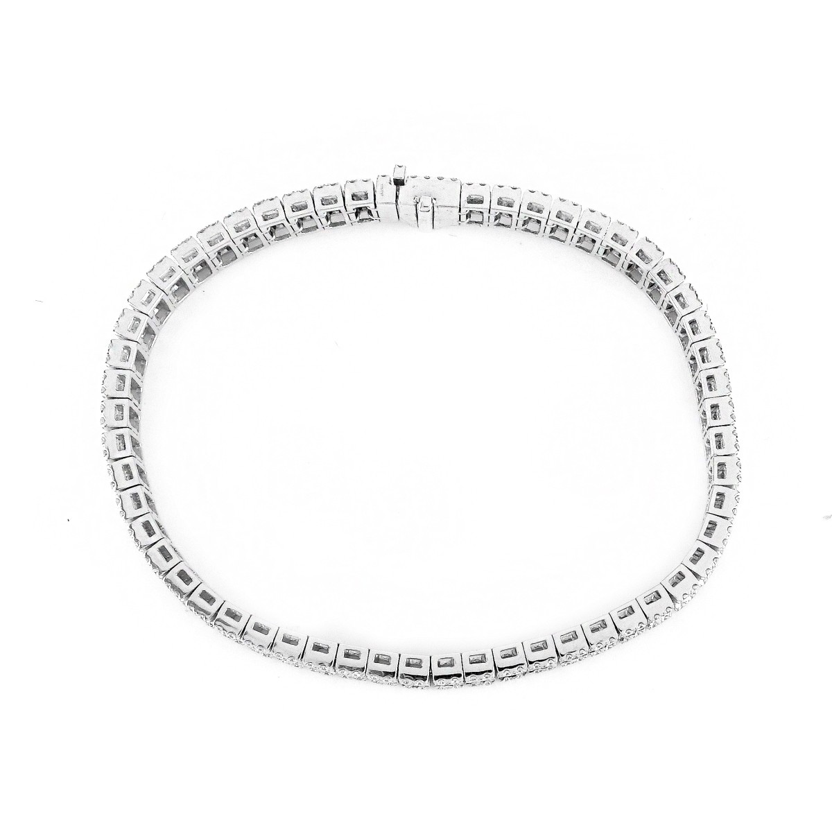 Diamond and 18K Gold Bracelet