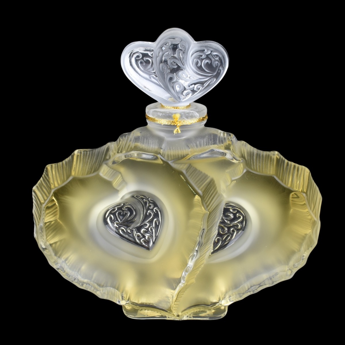 Two (2) Vintage Lalique Fragrances