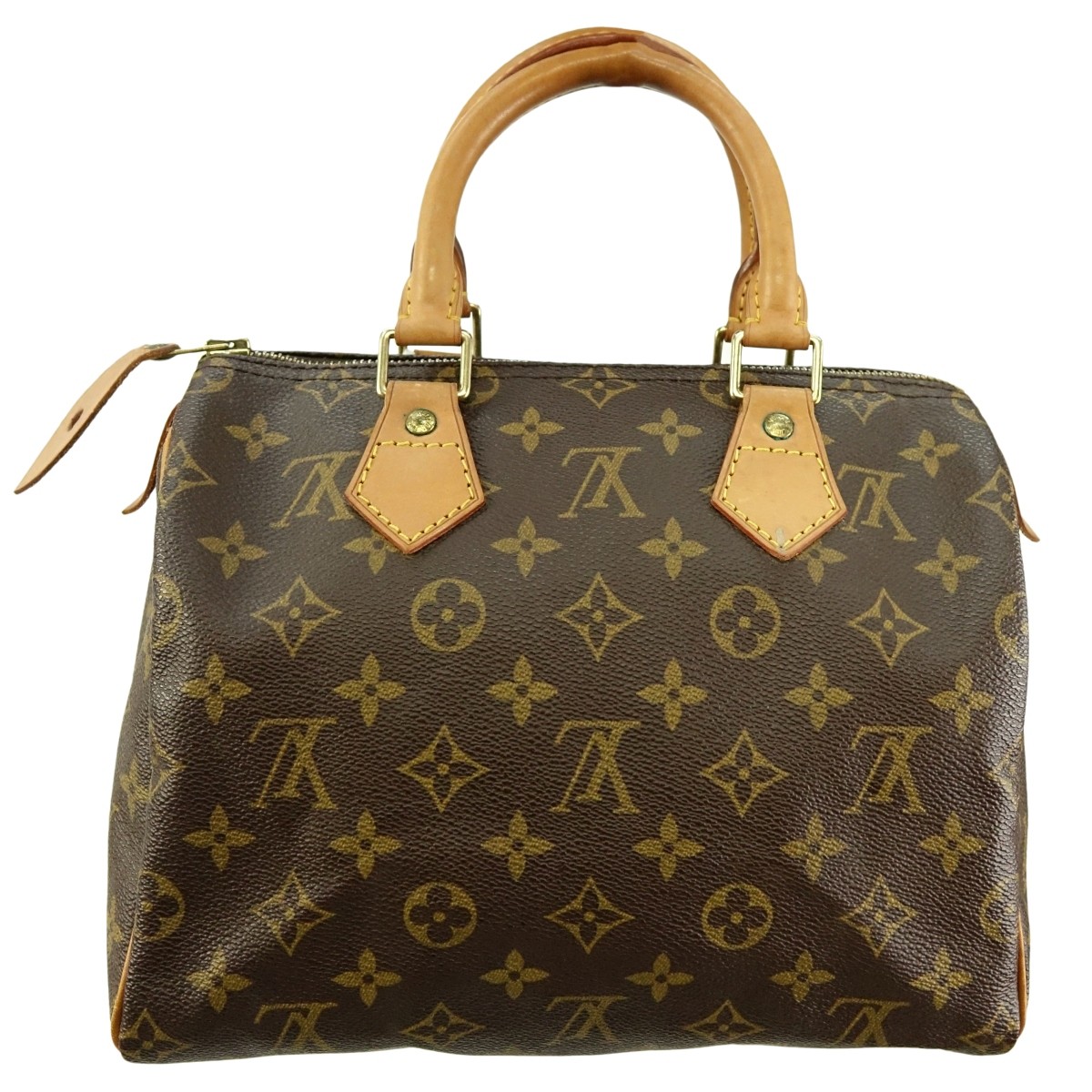 Louis Vuitton Brown Canvas Monogram Speedy 25 Bag