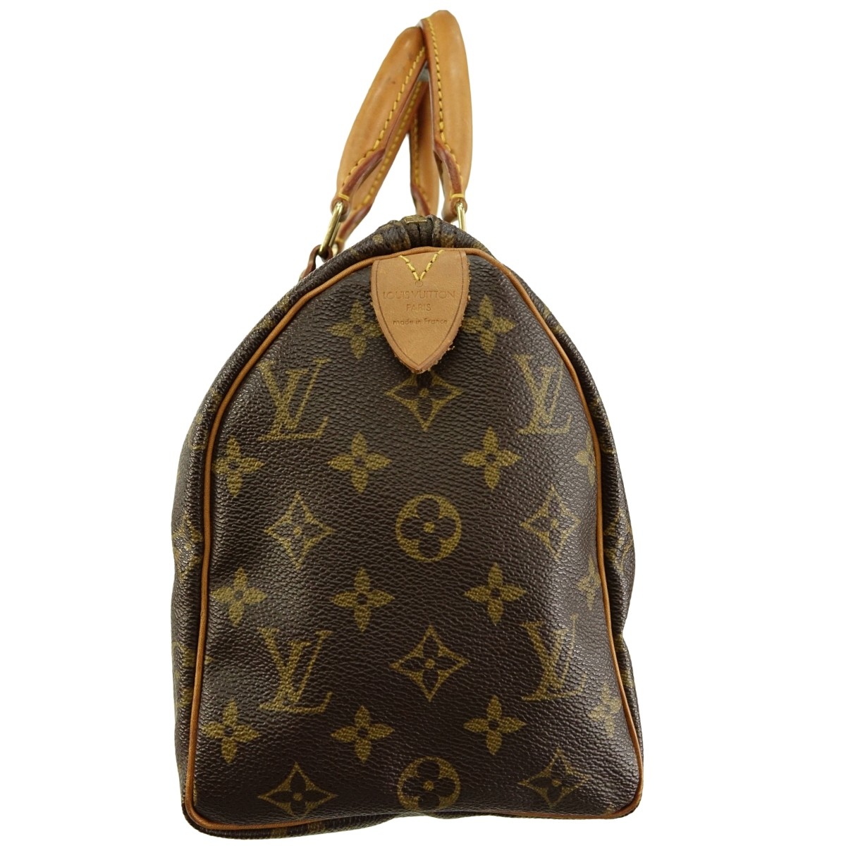 Louis Vuitton Brown Canvas Monogram Speedy 25 Bag