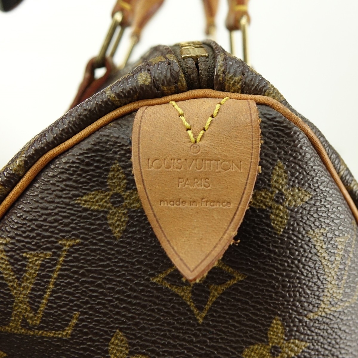 Louis Vuitton Brown Canvas Monogram Speedy 25 Bag