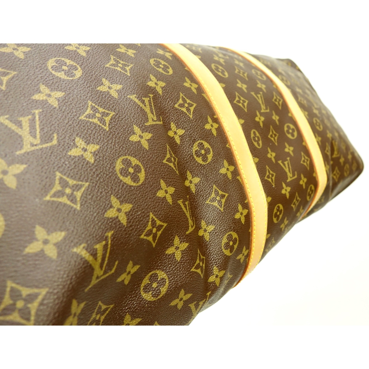 Louis Vuitton Brown Canvas Monogram Keepall 60 Bag