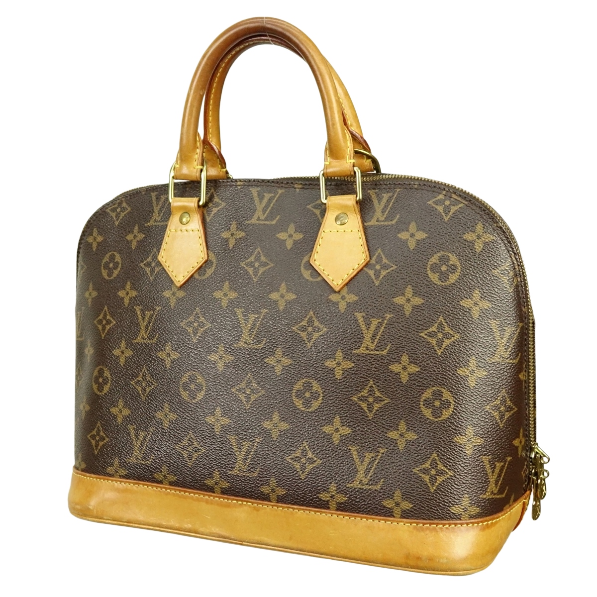 Louis Vuitton Brown Canvas Monogram Alma PM