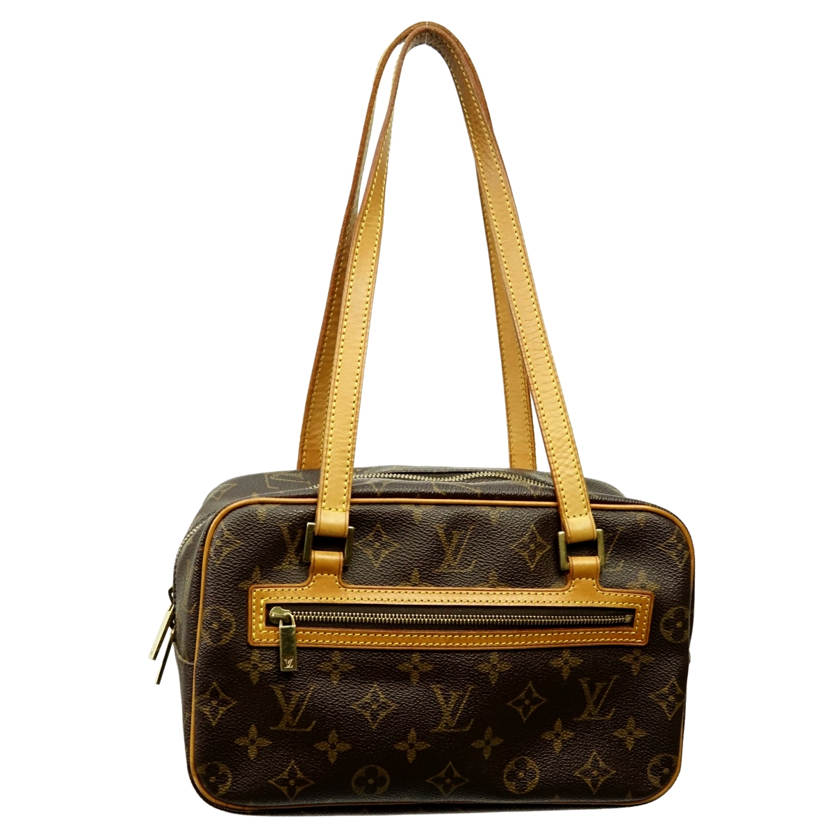 Louis Vuitton Brown Canvas Monogram Cite MM Bag