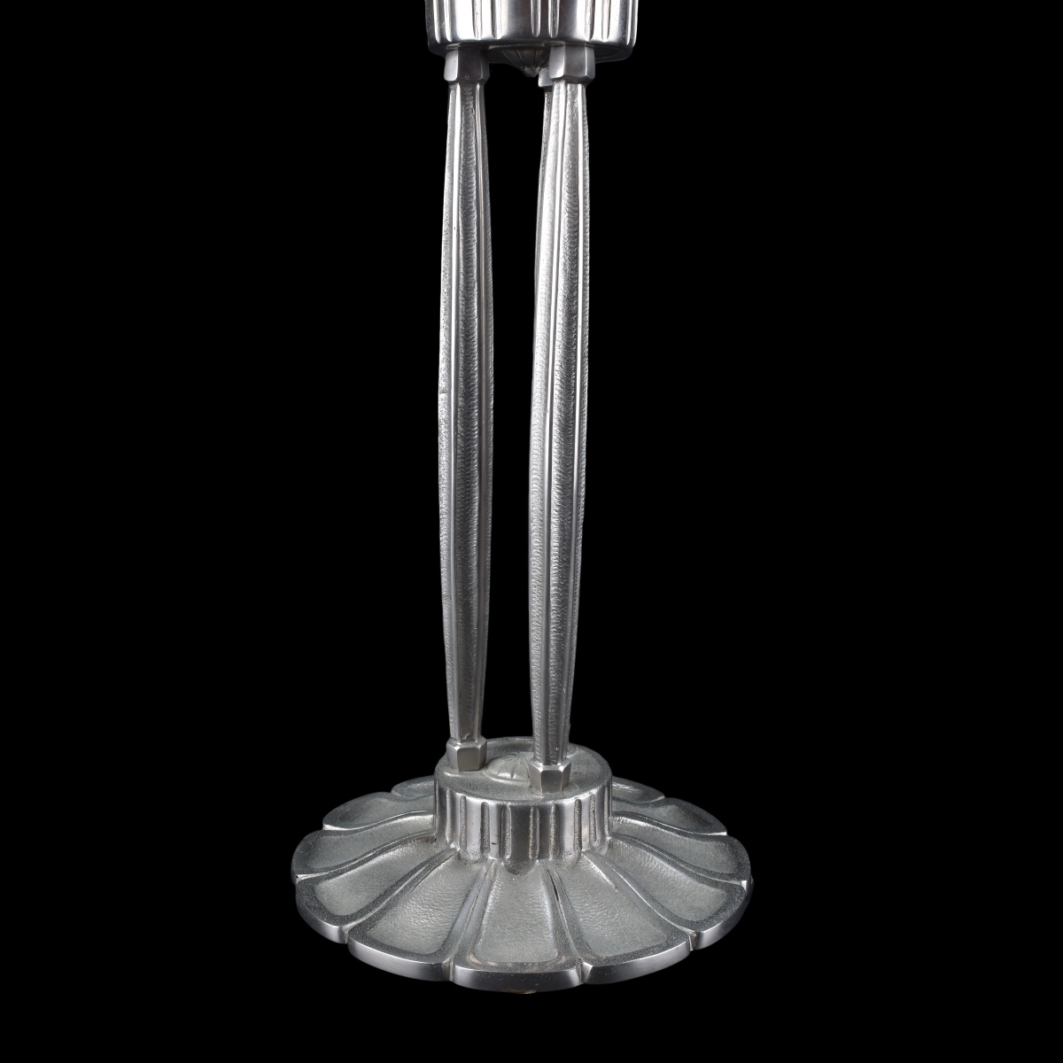 Art Deco Style Lamp with Czech Glass Shade