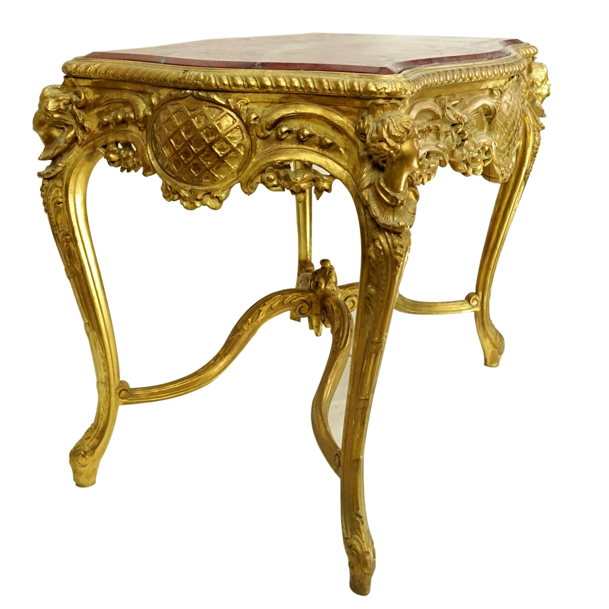 20th Century Regence Style Giltwood Table