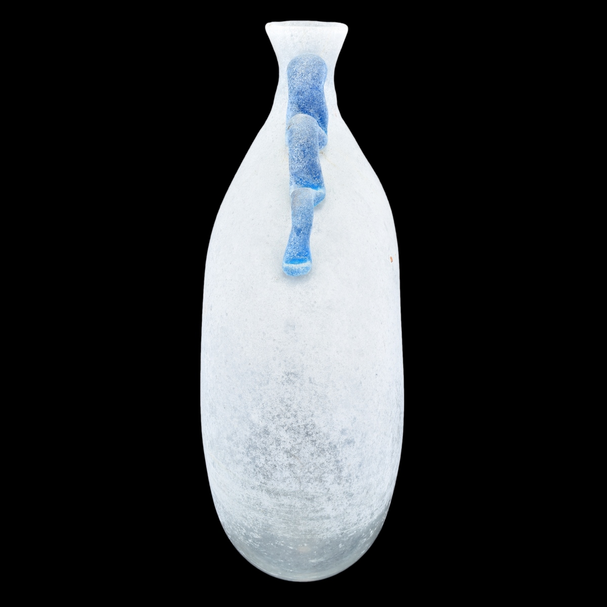 Karl Springer Scavo Glass Vase for Seguso