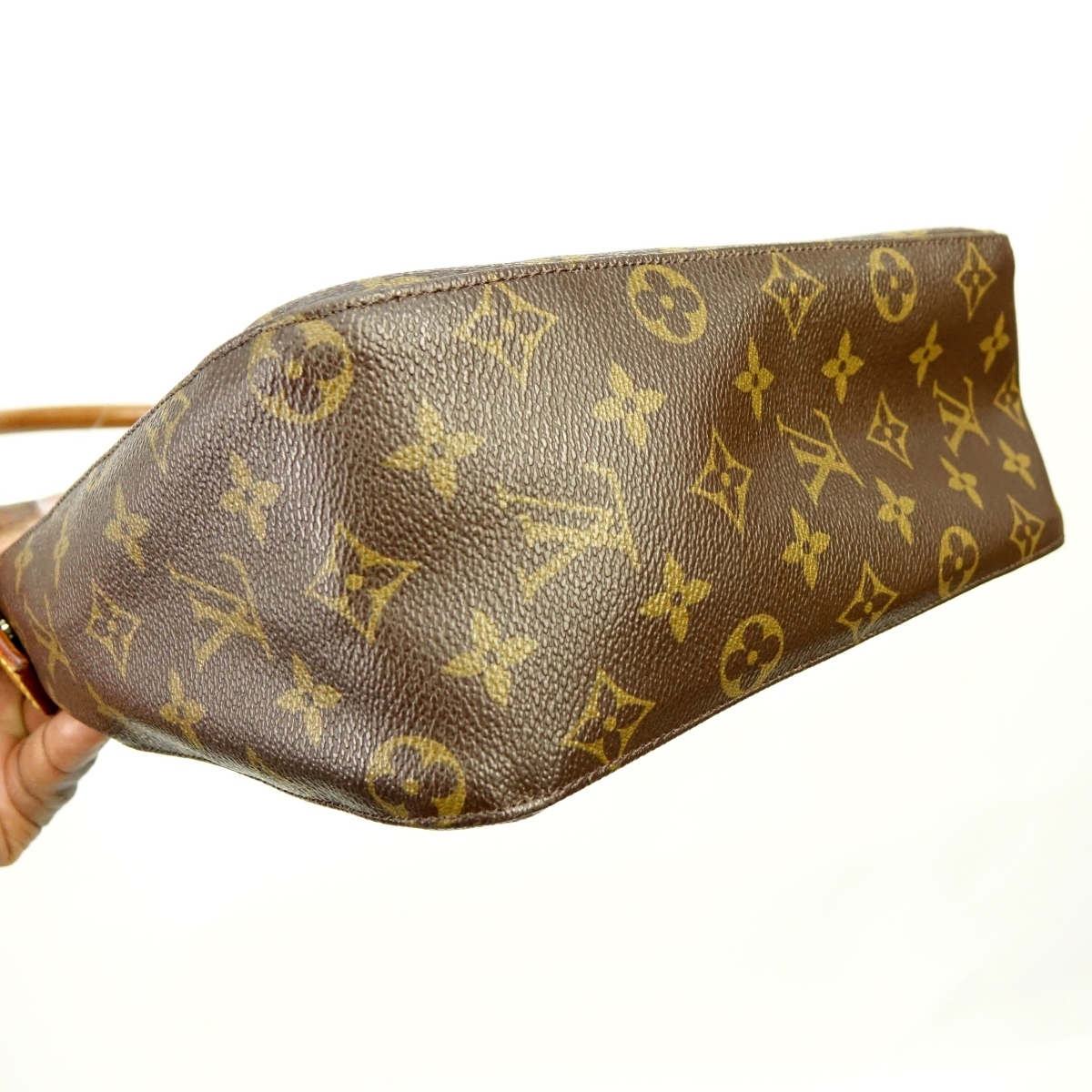 Louis Vuitton Brown Canvas Monogram Looping MM