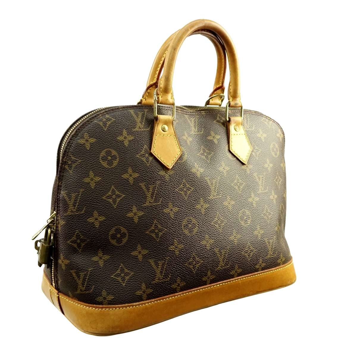 Louis Vuitton Brown Canvas Monogram Alma PM