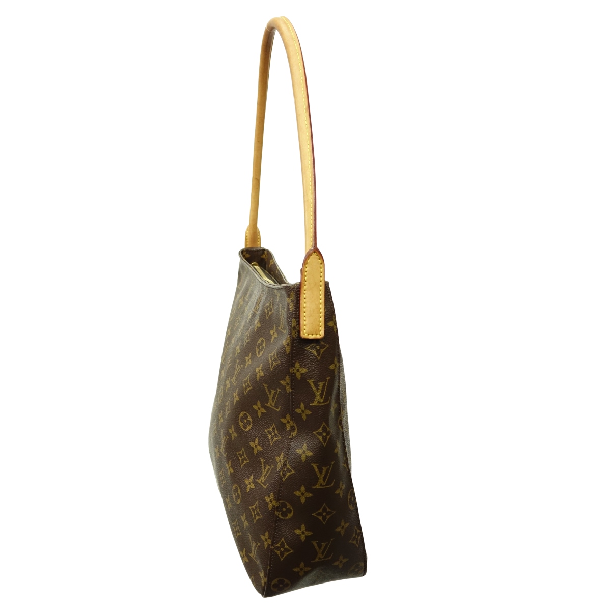 Louis Vuitton Brown Canvas Monogram Looping GM Bag