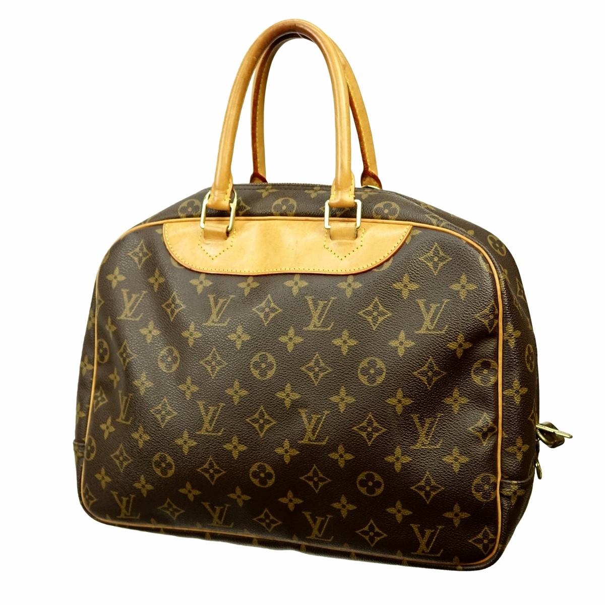 Louis Vuitton Brown Canvas Monogram Deauville Bag