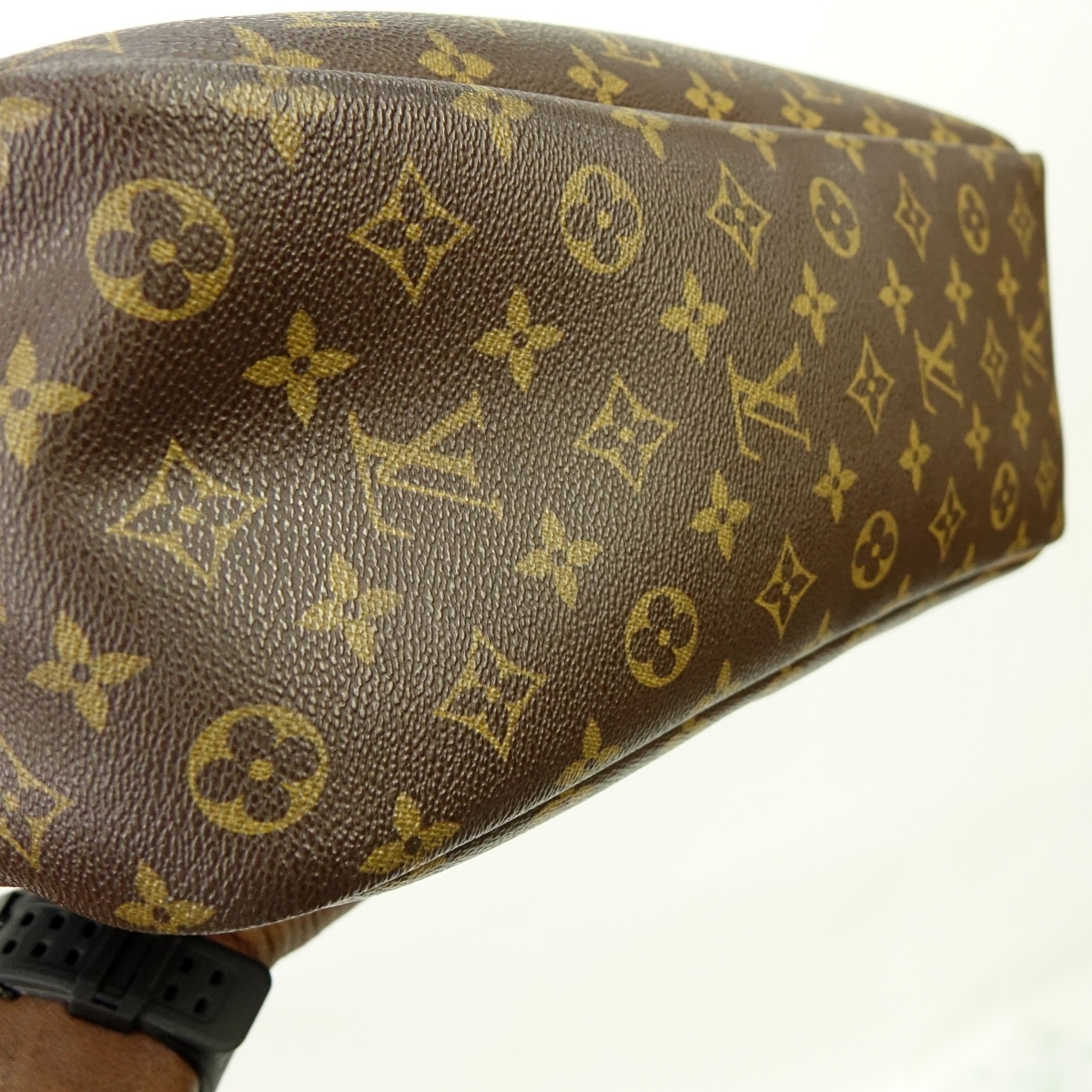 Louis Vuitton Brown Canvas Monogram Deauville Bag