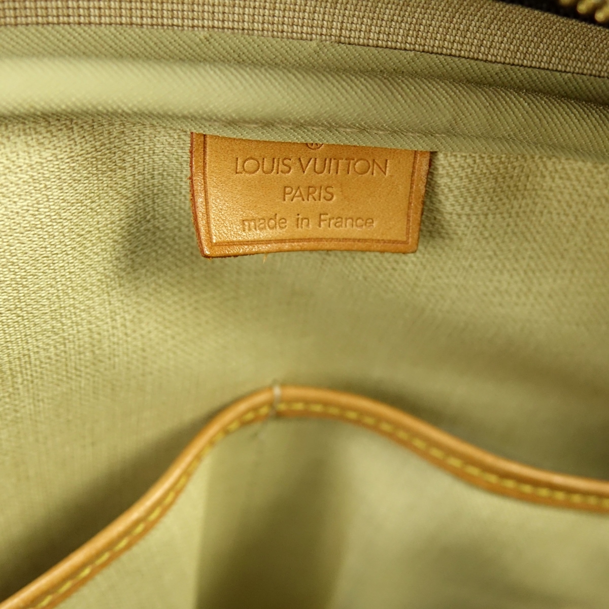 Louis Vuitton Brown Canvas Monogram Deauville Bag