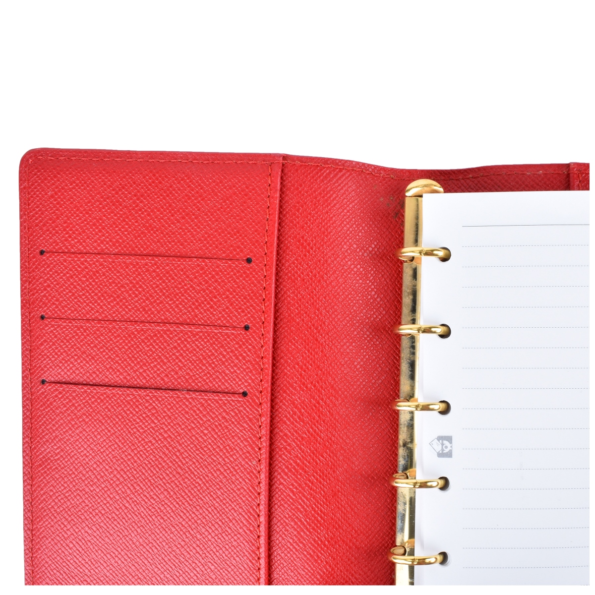 Louis Vuitton Red Epi Leather Agenda Diary PM