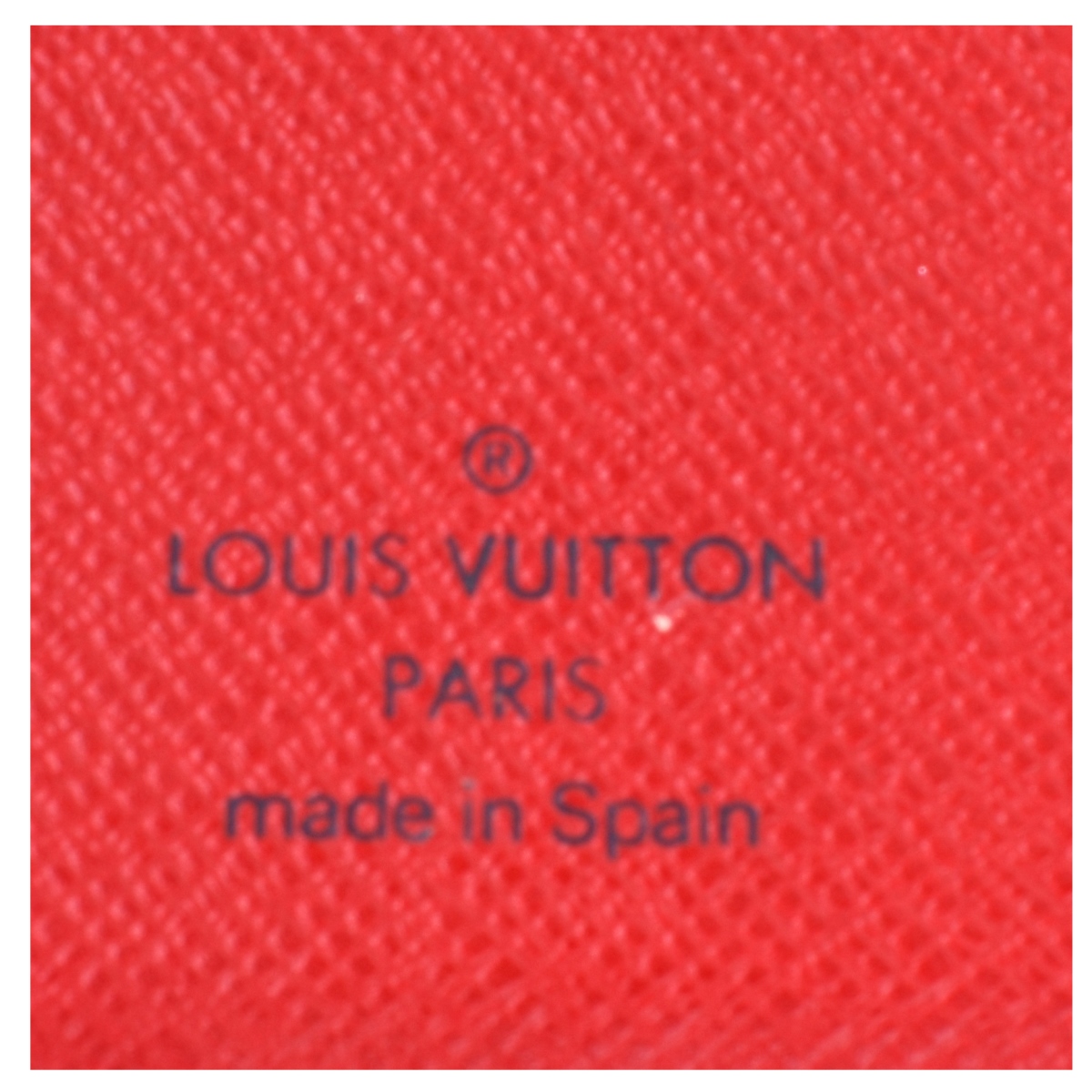 Louis Vuitton Red Epi Leather Agenda Diary PM