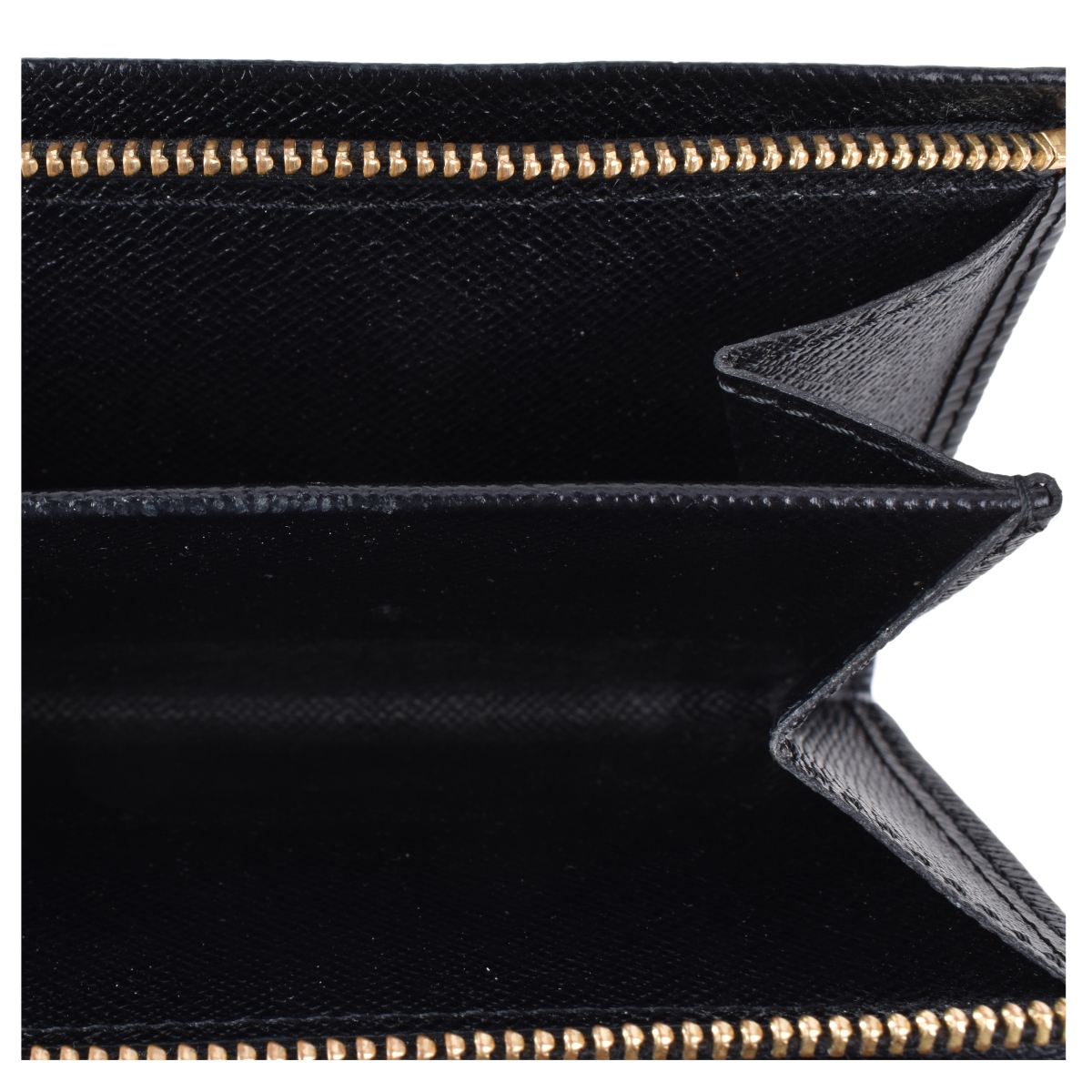 Louis Vuitton Black Epi Porte-Tresor Zip Wallet