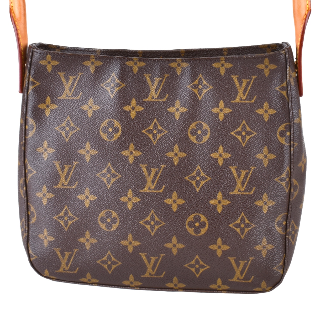 Louis Vuitton Brown Canvas Monogram Looping MM Bag
