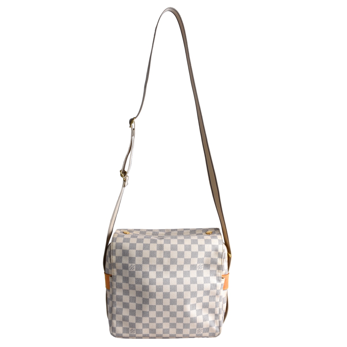 Louis Vuitton Ivory Canvas Damier Azur Naviglio