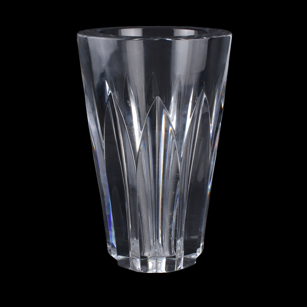 Large Baccarat Odile Crystal Vase
